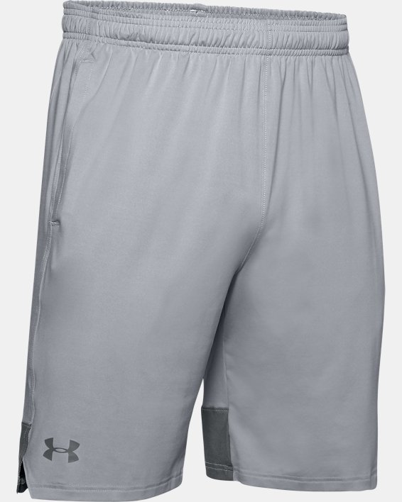 Men's UA Stretch Train Shorts, Gray, pdpMainDesktop image number 4